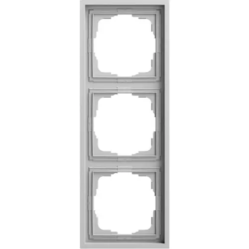 Gira 021386 Gira afdekraam 3-voudig F300 grijs mat