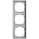 Gira 021386 Gira afdekraam 3-voudig F300 grijs mat