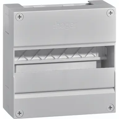 Hager VKG21Z Vision leeg 12-modulen 220x220mm excl. buisinvoerstuk