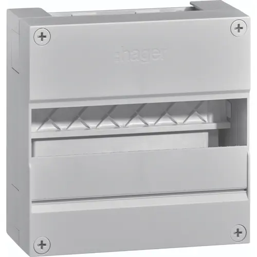 Hager VKG21Z Vision leeg 12-modulen 220x220mm excl. buisinvoerstuk