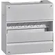 Hager VKG21Z Vision leeg 12-modulen 220x220mm excl. buisinvoerstuk