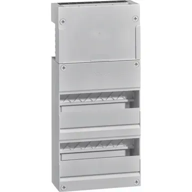 Hager VKG22S Vision leeg 24-modulen 220x475mm 2 rijen van 12 modulen incl.buisinvoerstuk
