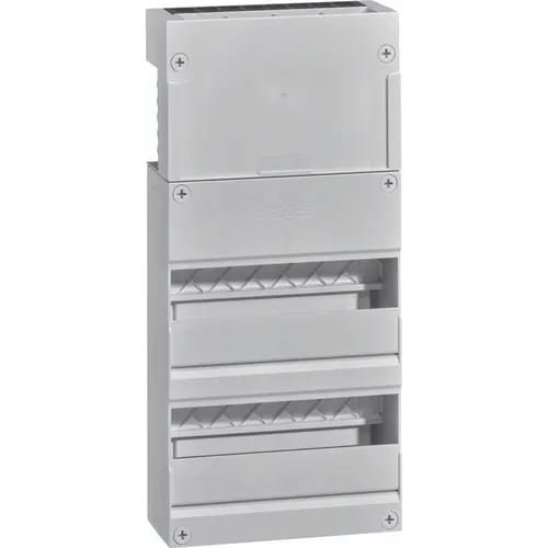 Hager VKG22S Vision leeg 24-modulen 220x475mm 2 rijen van 12 modulen incl.buisinvoerstuk