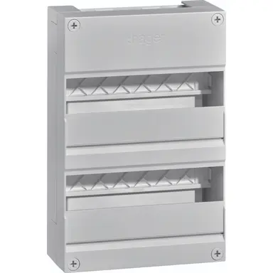 Hager VKG22Z Vision leeg 24-modulen 220x330mm 2 rijen van 12 modulen excl. buisinvoerstuk