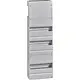 Hager VKG23S Vision leeg 36-modulen 220x695mm 3rijen van 12 modulen incl. buisinvoerstuk