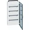 Hager VB418P Vega leeg 72-modulen 400x775mm 4 rijen van 18 modulen transparante deur IP40