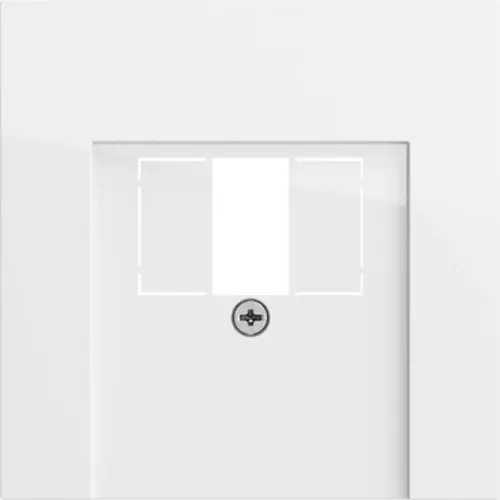 Gira 027670 centraalplaat USB Systeem 70 wit glans