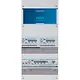 Hager VKG323E-AFT vision groepenkast 1/3 fase 8 groepen 3 aardlekschakelaars 1 hoofdschakelaar een extra fornuisgroep + aardlekautomaat en beltrafo