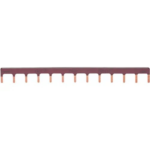 Hager KB163P kamrail bruin 10mm² 13x1-polig 63A