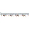 Hager KBN663A kamrail stift 3p+N 63A 10mm² voor 12x automaat 1p+N