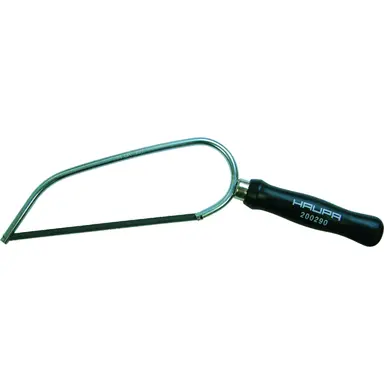 Haupa 200290 juniorzaag voor staal en aluminium met houten greep 150mm