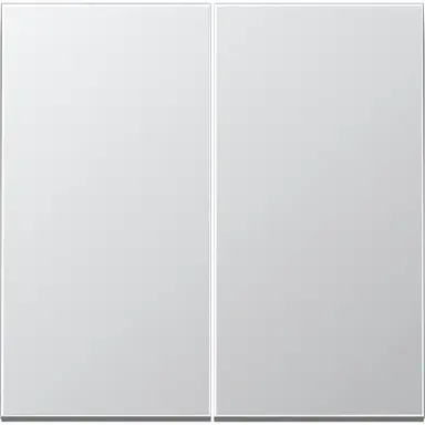 JUNG MAT AL 2995-L Matter batterijgevoede taster 2-voudig 4-kanaals LS990 aluminium