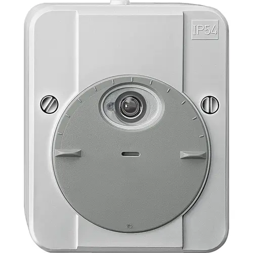 Schneider 544829 opbouw schemerschakelklok ARGUS lichtgrijs IP54