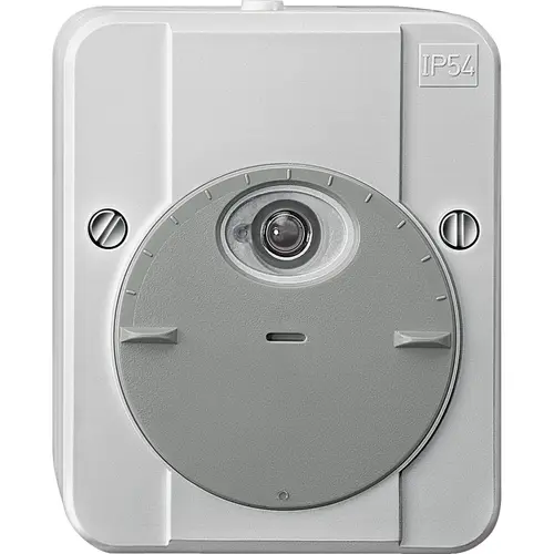Schneider 544894 opbouw schemerschakelaar met vertraging ARGUS lichtgrijs IP54