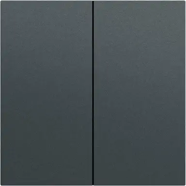 Gira 329573 schakelwip 2-voudig Systeem 70 antraciet mat