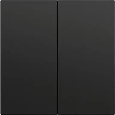 Gira 329574 schakelwip 2-voudig Systeem 70 zwart mat