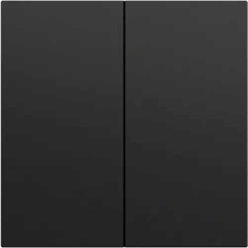 Gira 329574 schakelwip 2-voudig Systeem 70 zwart mat