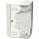 Busch-Jaeger 202EAPJRB2USBC-914 opbouw hoekstopcontact 2-voudig randaarde Safety+ en 2x USB C Balance SI wit glans