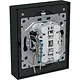 Busch-Jaeger 202EUJRB2USBC-885 wandcontactdoos 2-voudig randaarde Safety+ en 2x USB C voor enkele inbouwdoos Future Linear zwart mat