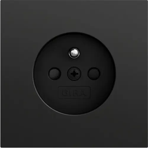 Gira 448574 wandcontactdoos penaarde Belgie verhoogde aanraakbeveiliging Systeem 70 zwart mat