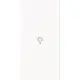 Busch-Jaeger 6231-22-44G bedieningswip rechts symbool licht tbv bedieningselement flex 2-voudig Art Linear studiowit glans