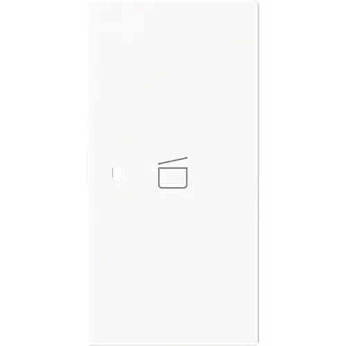Busch-Jaeger 6233-22-44G bedieningswip rechts symbool scene tbv bedieningselement flex 2-voudig Art Linear studiowit glans