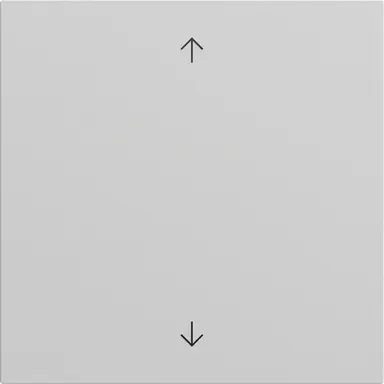 Gira 536176 Systeem 3000 jaloezie/tastdimmerknop met pijlen Systeem 70 grijs mat