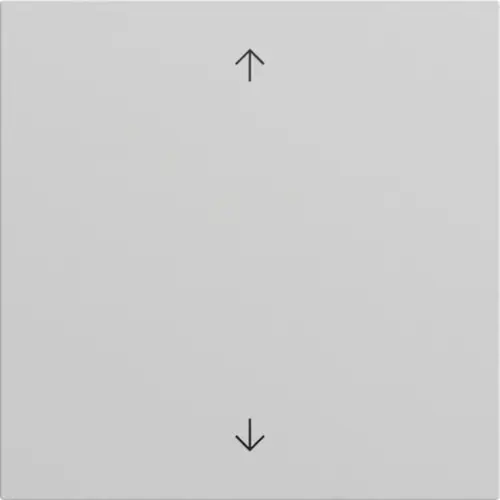 Gira 536176 Systeem 3000 jaloezie/tastdimmerknop met pijlen Systeem 70 grijs mat