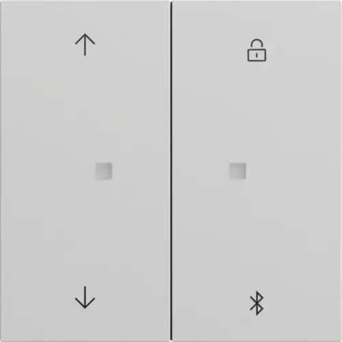 Gira 536776 Bluetooth bedieningselement met pijlsymbolen Systeem 3000 Systeem 70 grijs mat