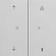 Gira 536776 Bluetooth bedieningselement met pijlsymbolen Systeem 3000 Systeem 70 grijs mat