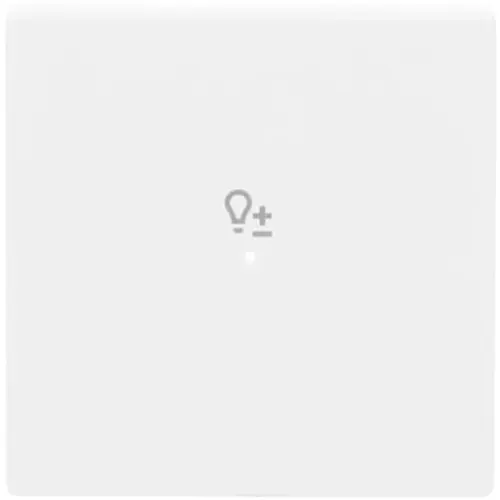 Busch-Jaeger 6234-10-84 bedieningswip 1-voudig met symbool dimmer Future Linear studiowit glans