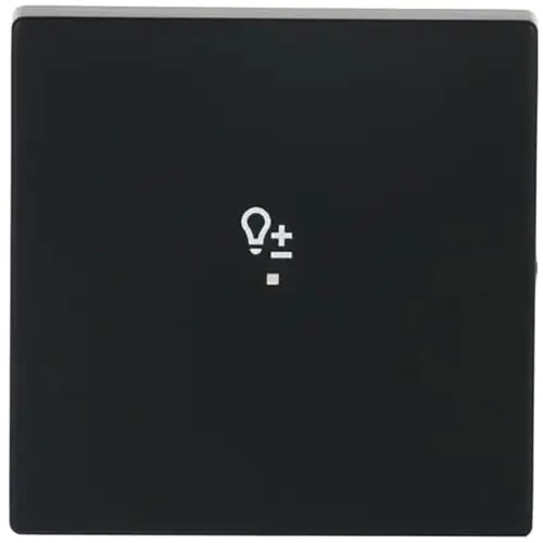 Busch-Jaeger 6234-10-885 bedieningswip 1-voudig met symbool dimmer Future Linear zwart mat