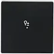Busch-Jaeger 6234-10-885 bedieningswip 1-voudig met symbool dimmer Future Linear zwart mat