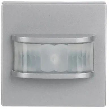 Busch-Jaeger 62762-83-WL opzetstuk wachter 180 flex standaard-sensor met selectlens draadloos Future Linear aluzilver