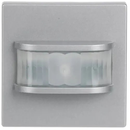 Busch-Jaeger 62762-83-WL opzetstuk wachter 180 flex standaard-sensor met selectlens draadloos Future Linear aluzilver