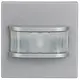 Busch-Jaeger 62762-83-WL opzetstuk wachter 180 flex standaard-sensor met selectlens draadloos Future Linear aluzilver