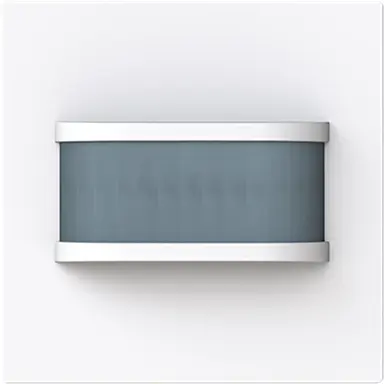 Busch-Jaeger 62762-44G-WL opzetstuk wachter 180 flex standaard-sensor met selectlens draadloos Art Linear studiowit glans