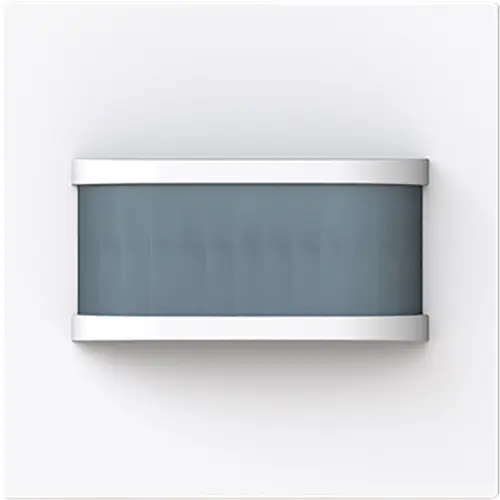 Busch-Jaeger 62762-44G-WL opzetstuk wachter 180 flex standaard-sensor met selectlens draadloos Art Linear studiowit glans