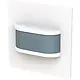 Busch-Jaeger 62762-44G-WL opzetstuk wachter 180 flex standaard-sensor met selectlens draadloos Art Linear studiowit glans