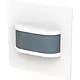 Busch-Jaeger 62762-44M-WL opzetstuk wachter 180 flex standaard-sensor met selectlens draadloos Art Linear studiowit mat