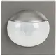 Busch-Jaeger 62764-866-WL opzetstuk wachter 180 flex comfort-sensor met multilens draadloos Pure Stainless Steel