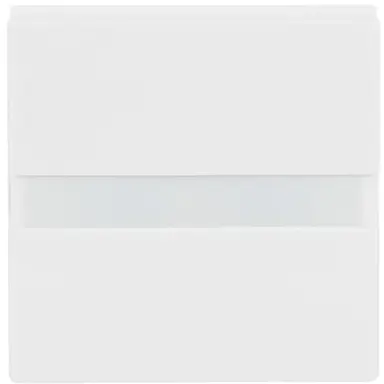Busch-Jaeger 64765-84 comfortschakelaar flex-opzetstuk met bewegingssensor Future Linear studiowit glans
