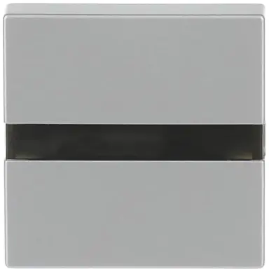 Busch-Jaeger 64765-83 comfortschakelaar flex-opzetstuk met bewegingssensor Future Linear aluzilver