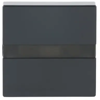Busch-Jaeger 64765-81 comfortschakelaar flex-opzetstuk met bewegingssensor Future Linear antraciet