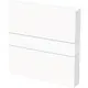 Busch-Jaeger 64765-44G comfortschakelaar flex-opzetstuk met bewegingssensor Art Linear studiowit glans