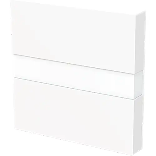 Busch-Jaeger 64765-44M comfortschakelaar flex-opzetstuk met bewegingssensor Art Linear studiowit mat