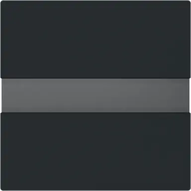 Busch-Jaeger 64765-45M comfortschakelaar flex-opzetstuk met bewegingssensor Art Linear zwart mat