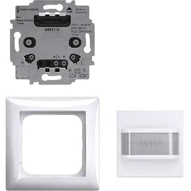 Busch-Jaeger 64762 UJ-914 bewegingsmelder met comfort-sensor en selectlens compleet Balance SI