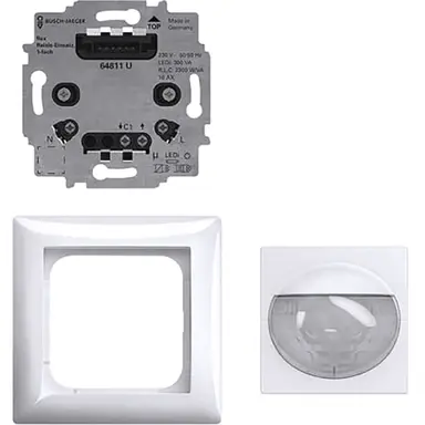 Busch-Jaeger 64764 UJ-914 bewegingsmelder met comfort-sensor en multilens compleet Balance SI