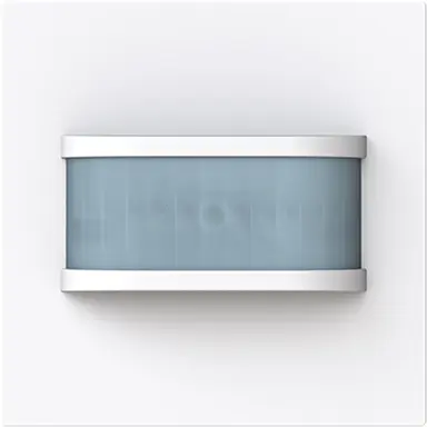 Busch-Jaeger 64761-44G bewegingsmelder-opzetstuk Wächter 180 flex basic-sensor met selectlens Art Linear studiowit glans